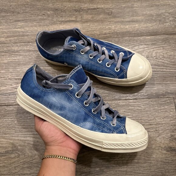 Converse Chuck 70 Low 'Twisted Vacation - Court Blue' 167650C Men's Shoes Sz 8 - Picture 1 of 10